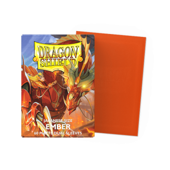 dragon-shield-small-sleeves-japanese-matte-dual-ember-60-sleeves